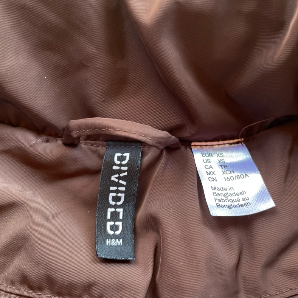 H&M Divided Chocolate Brown Jacket - Picture 2 of 4